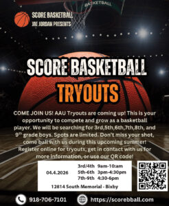 AAU Tryouts Times